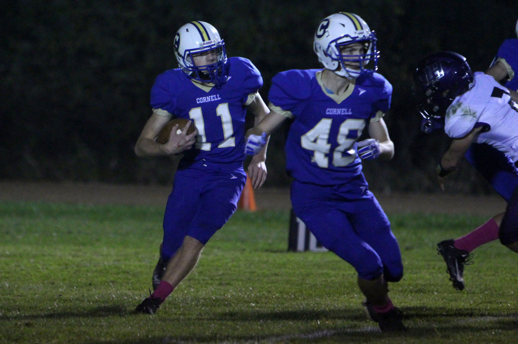 Lake Holcombe at Cornell football 10-15-21